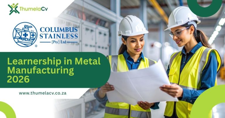 Learnership in Metal Manufacturing