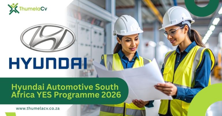 Hyundai Automotive South Africa YES Programme 2026