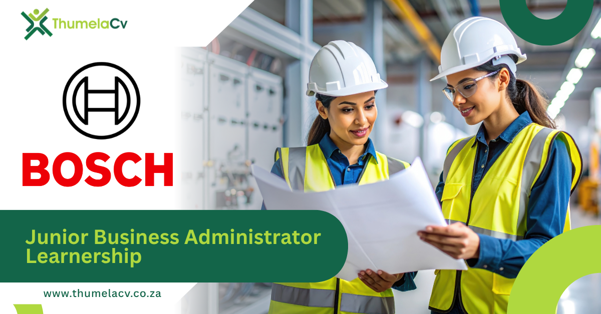 Junior Business Administrator Learnership
