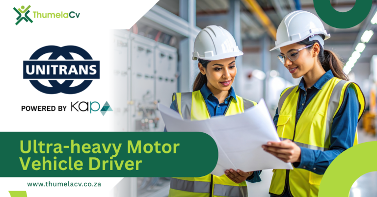 Ultra-Heavy Motor Vehicle Driver