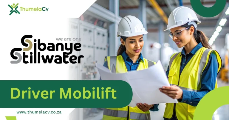 Driver Mobilift (KND 0069788) at Sibanye-Stillwater – Permanent Role in Rustenburg
