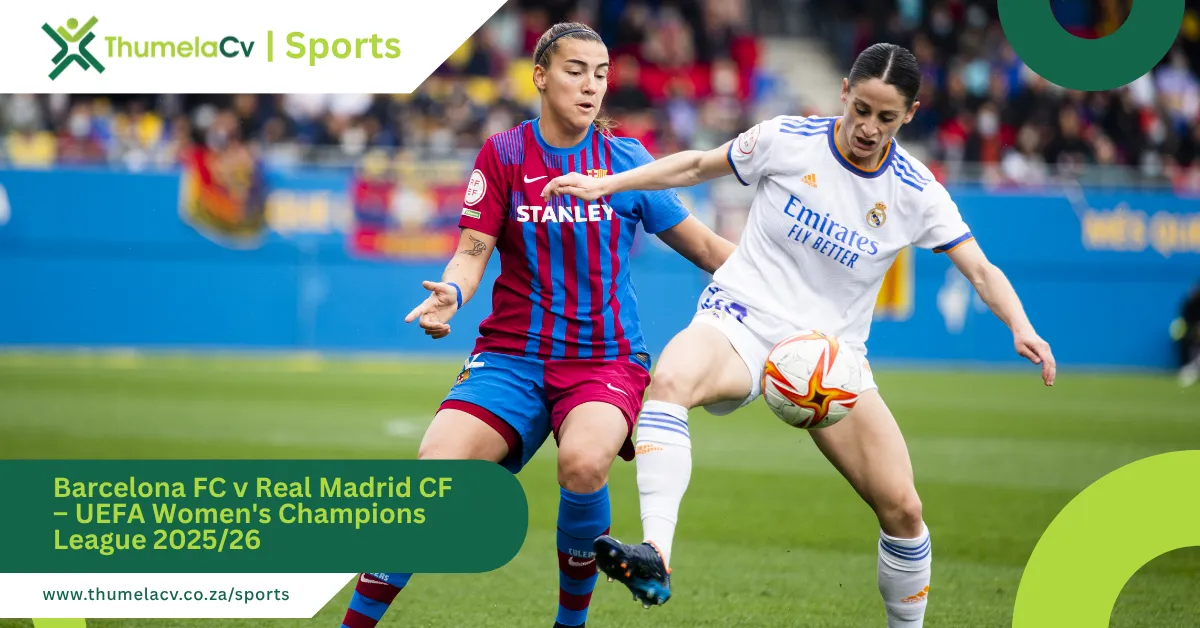 Barcelona FC v Real Madrid CF – UEFA Women's Champions League 2025/26