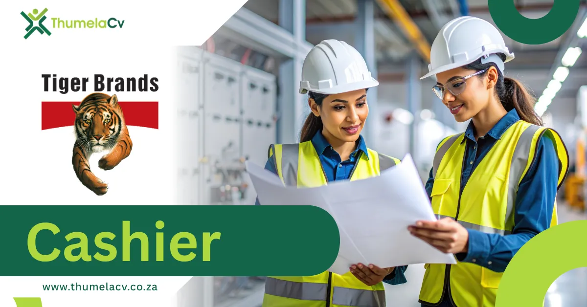 Cashier Job at Tiger Brands– Apply Today 2026
