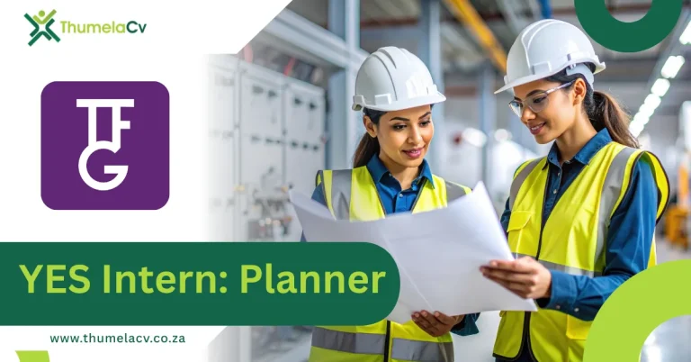 YES Intern: Planner programme in Western Cape, South Africa.