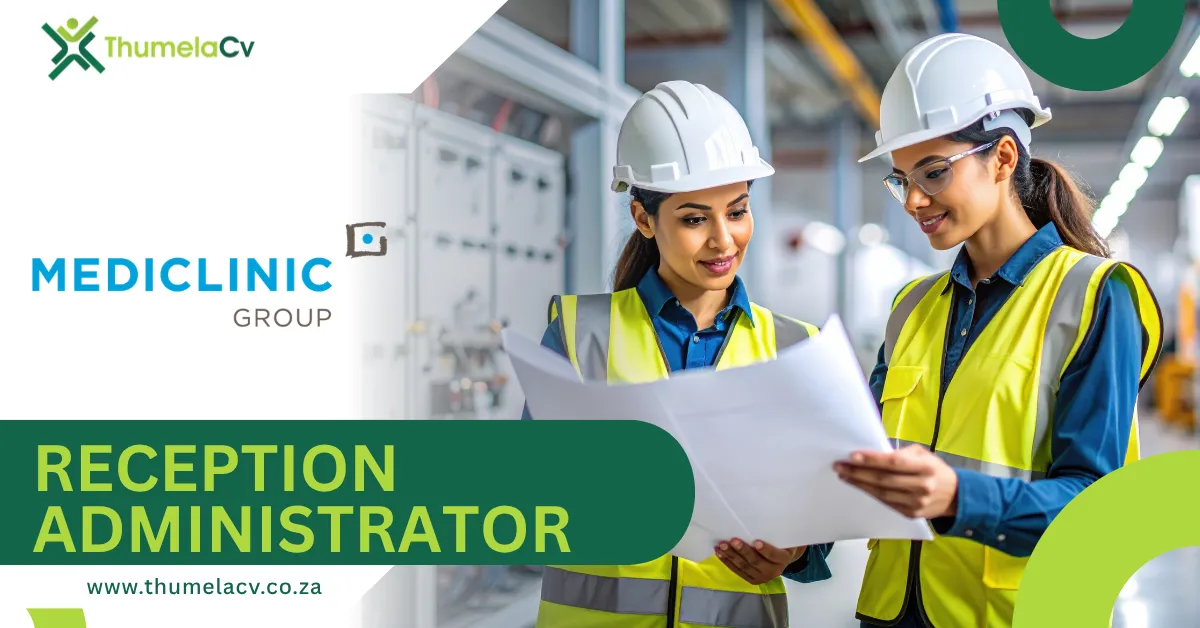 Reception Administrator Job at Mediclinic Worcester – Complete Career Guide, Requirements, Skills, and Application Process